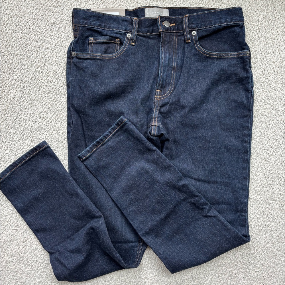 Everlane Men's Deep Indigo Slim Jeans